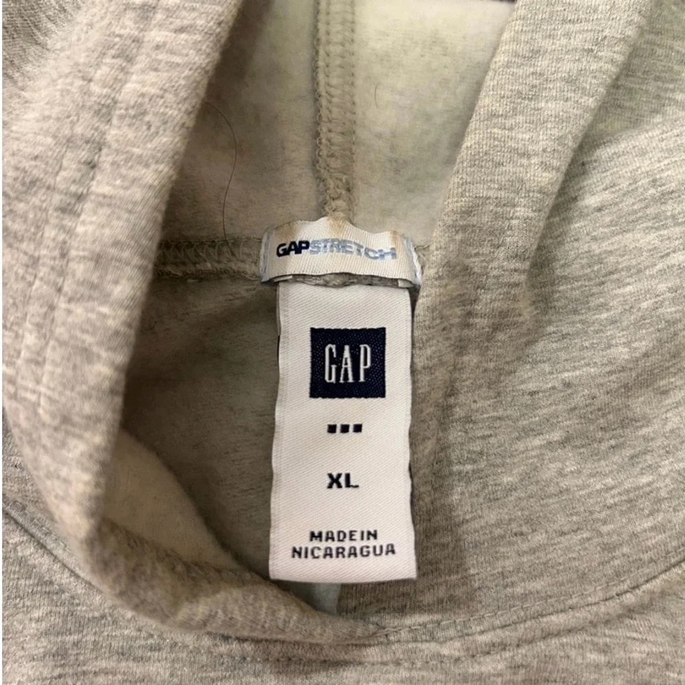GAP Hoodie Pullover Kids XL Gray/Navy/Red